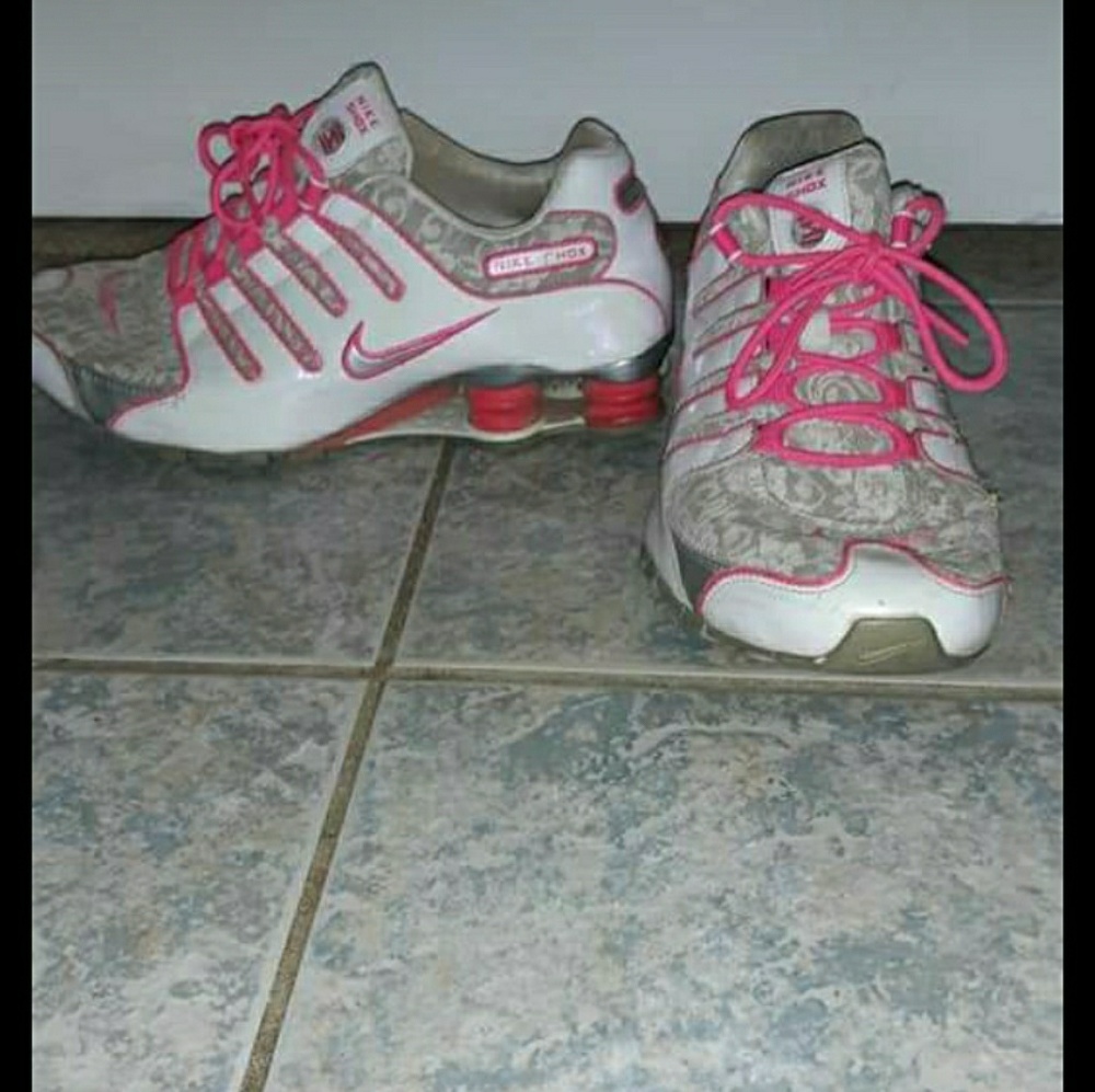 Nike Shocks with Lace Detail